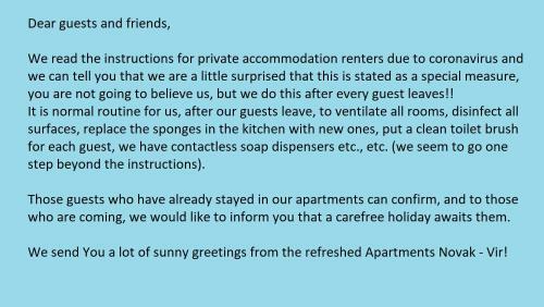 Apartmani Novak - Vir