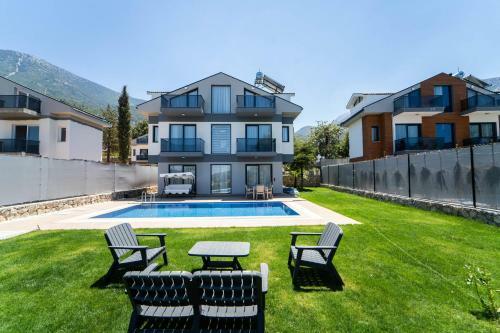 Apartamento House With Private Pool And Backyard In Fethiye