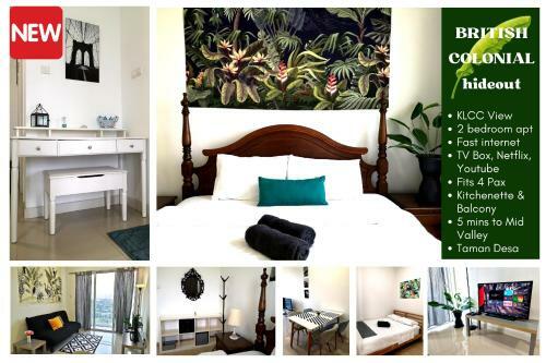 Apartamento Colonial Hideout With Kl Skyline View - 5 Mins To Mid Valley