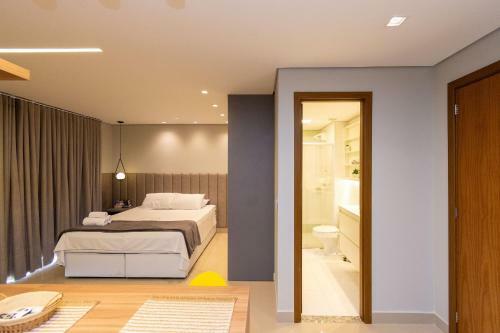 Apartamento Flat Acolhedor No Edif�cio The Expression - Setor Bueno - Th103