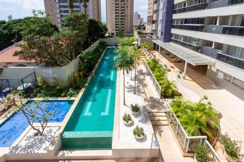Apartamento Flat Acolhedor No Edif�cio The Expression - Setor Bueno - Th103