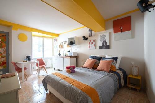 Apartamento Superlogis Blois-hypercentre Le Pitaya-studio???