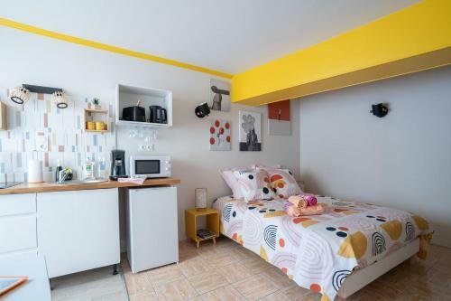 Apartamento Superlogis Blois-hypercentre Le Pitaya-studio???