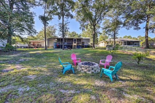 Cozy Steinhatchee House With Fire Pit And Grill!