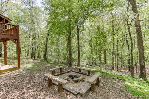 Villa Cabin Near Helen, Ga Hot Tub & Firepit