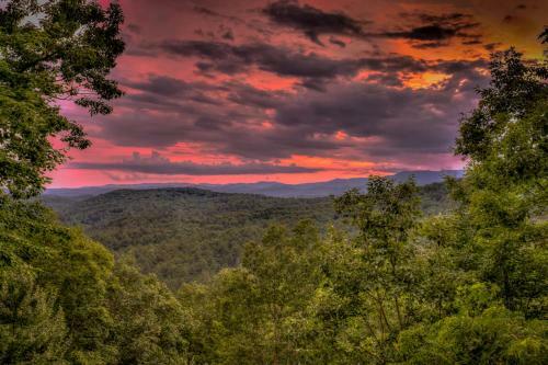 Sunset Over Blue Ridge By Escape To Blue Ridge