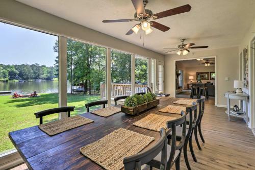 Lakefront Eatonton Escape With Bonus Guesthouse