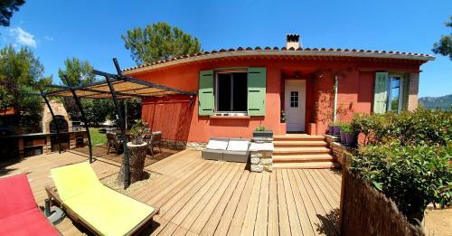 Apartamento T3 Avec Jardin Dans Villa Rocaille