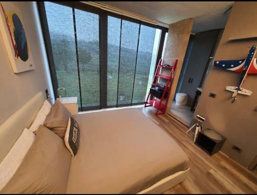 Cristallo Private Double Room & Ensuite Open Space Bathroom With Views