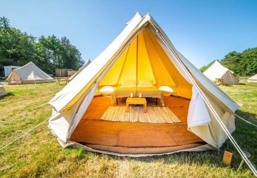 8 'navi' Bell Tent Glamping Anglesey North Wales