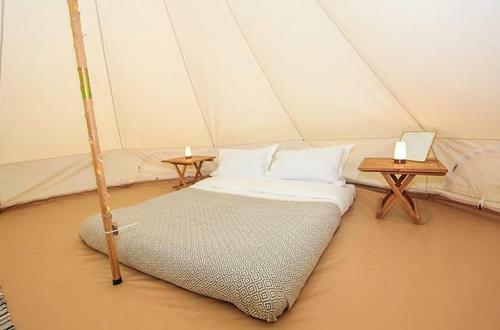 1 'adhara' Luxury Bell Tent Glamping Tent Anglesey