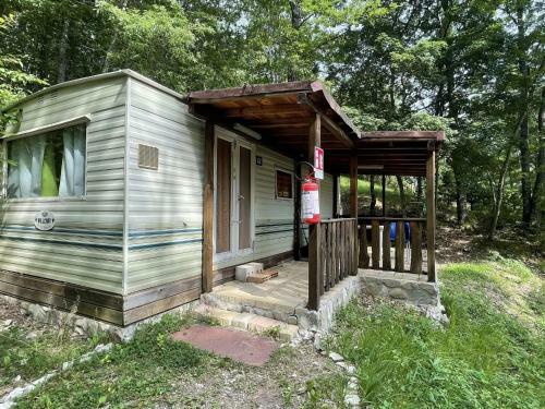 Pleasant Mobile Home In Toscana With Shared Pool