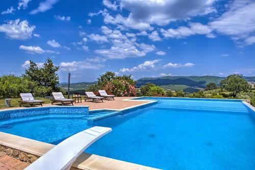 Pool Villa Angela Whirlpool & Tennis