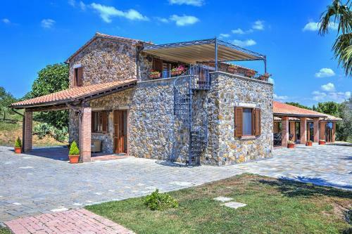 Pool Villa Angela Whirlpool & Tennis