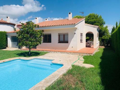 Villa Chalet A Pie Cala Forn Con Piscina