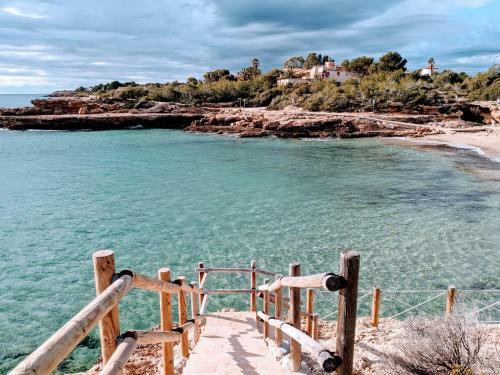 Villa Chalet A Pie Cala Forn Con Piscina