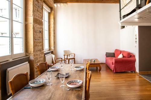 Apartamento Le Boh�me - Superbe Canut - Coeur Croix Rousse