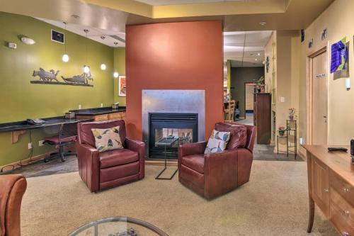 Apartamento Idyllic Dtwn Anchorage Condo With Fireplace!