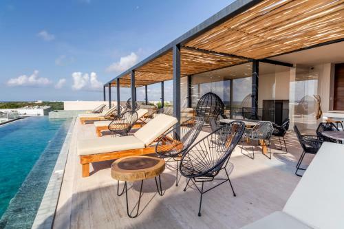 Apartamento Magn�fico Estudio Con Rooftop Cerca de 5ta Avenida