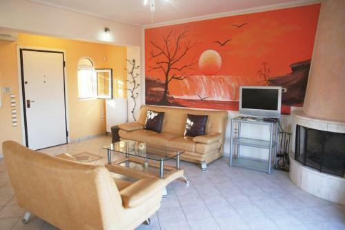 Schinias Bright Spacious Maisonette-panoramic View