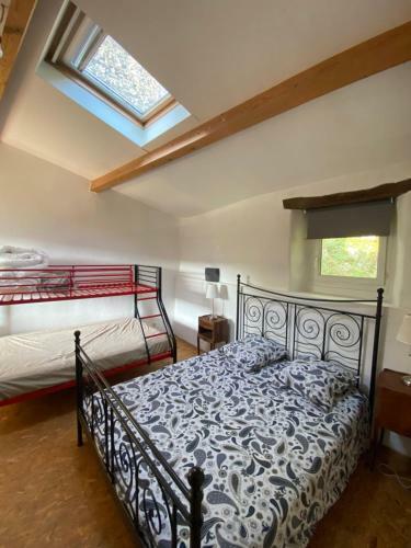 Le G�te Bleu de La Ferme Accroch� � La Colline