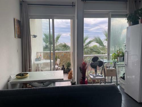 Apartamento La Grande-motte : Studio Vue Mer Centre-ville