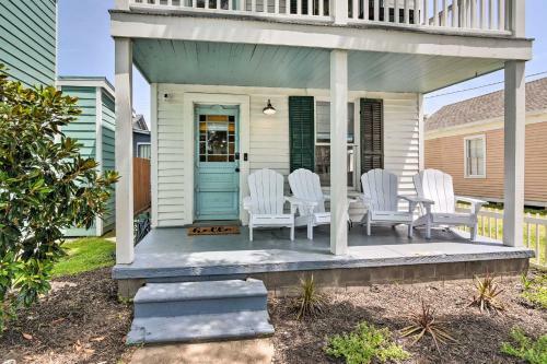 Historic Galveston Home Walk To The Strand!