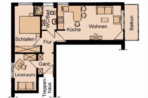 Apartamento Feldstr_ 18_ _nordmeer_ Whg_ E2