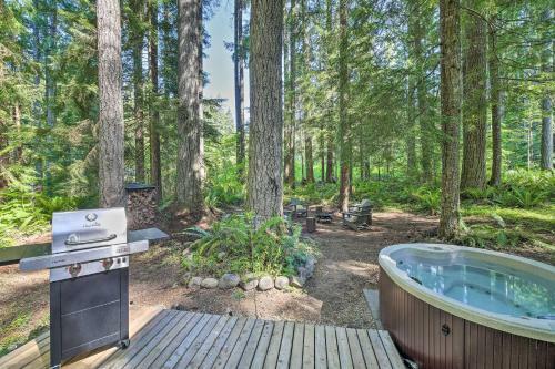 Tahoma A-frame Cabin With Hot Tub And Fire Pit
