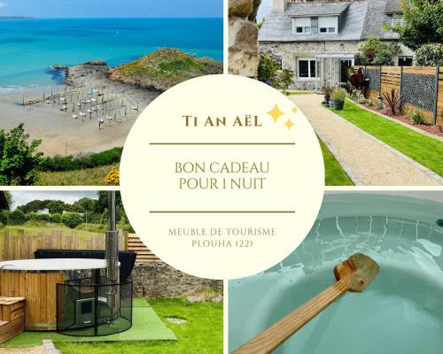Ti An A�l - Maison � 4 Kms de La Mer Et Du Bourg Avec Spa