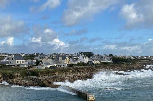 Face � L'oc�an, Bretagne Authentique � Pors-poulhan