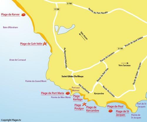 Apartamento Bleu de Rhuys - Entre Bourg Et Plage