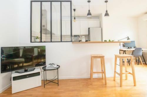 Apartamento Bright And Cosy 68 M In Saint-ouen!