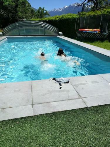 Grande Maison Avec Piscine Au C?ur Des Alpes
