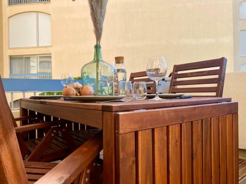 Apartamento Terrasse Vue Mer 2 Pi�ces � Leucate Avec Piscine
