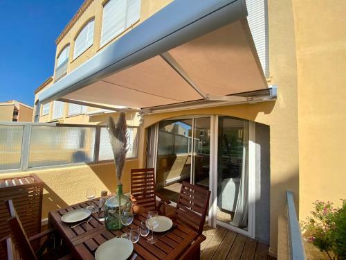 Apartamento Terrasse Vue Mer 2 Pi�ces � Leucate Avec Piscine