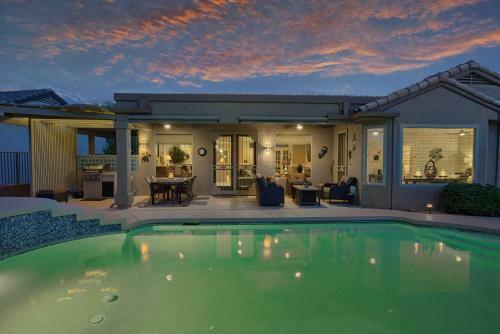 Phoenix Area Home Pool And Spa, On Golf Course