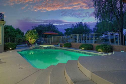 Phoenix Area Home Pool And Spa, On Golf Course