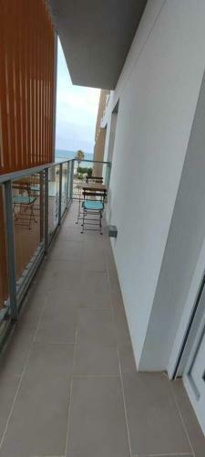 Apartamento Primera L�nea de Mar Con Piscina En Cubelles