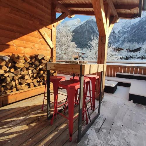 Chalet Cladie & Spa - Vue Cha�ne Du Montblanc