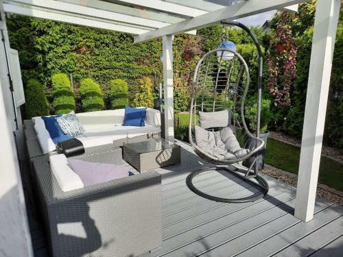 Beautiful Holiday Home With A Fireplace, Jezierzany