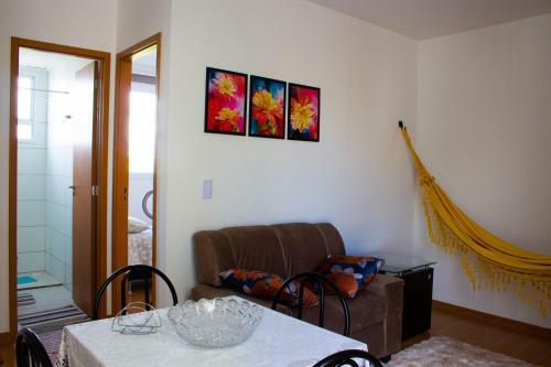 Apartamento Perto Do Mar, 5g, Ar E Piscina C/churrasqueira