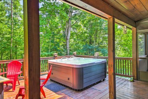 Mineral Bluff Cabin With Hot Tub And Game Room!