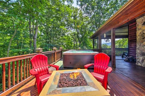 Mineral Bluff Cabin With Hot Tub And Game Room!