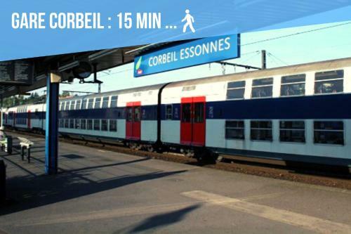 Apartamento L?haussmann @ Corbeil - Fibre - Netflix