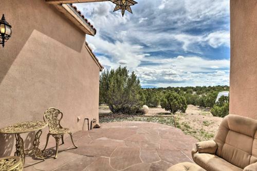 Ornate Santa Fe Adobe Home With Gazebo And Patio!