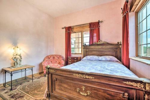 Ornate Santa Fe Adobe Home With Gazebo And Patio!