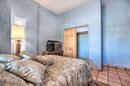 Ornate Santa Fe Adobe Home With Gazebo And Patio!