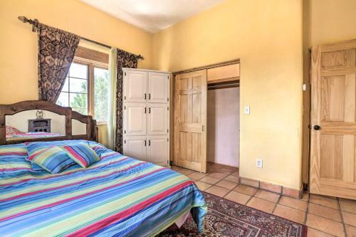 Ornate Santa Fe Adobe Home With Gazebo And Patio!