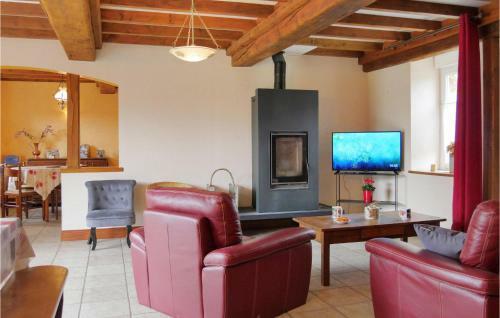 Nice Home In Portbail-sur-mer With 4 Bedrooms